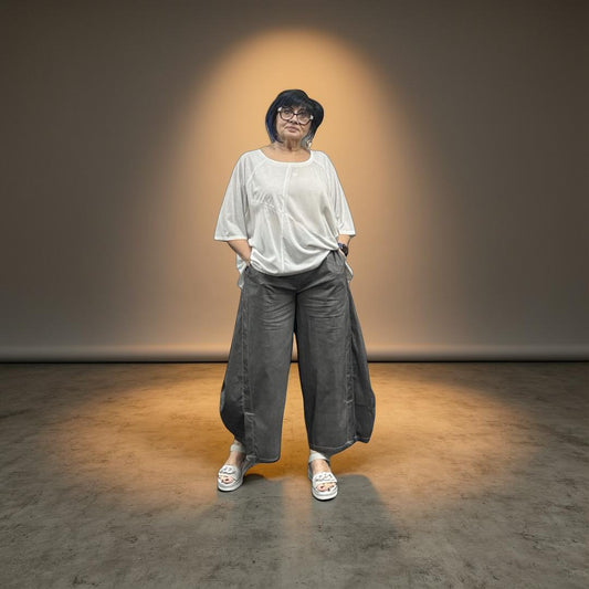 Zilberman Wardrobe Top 26036 Light Grey