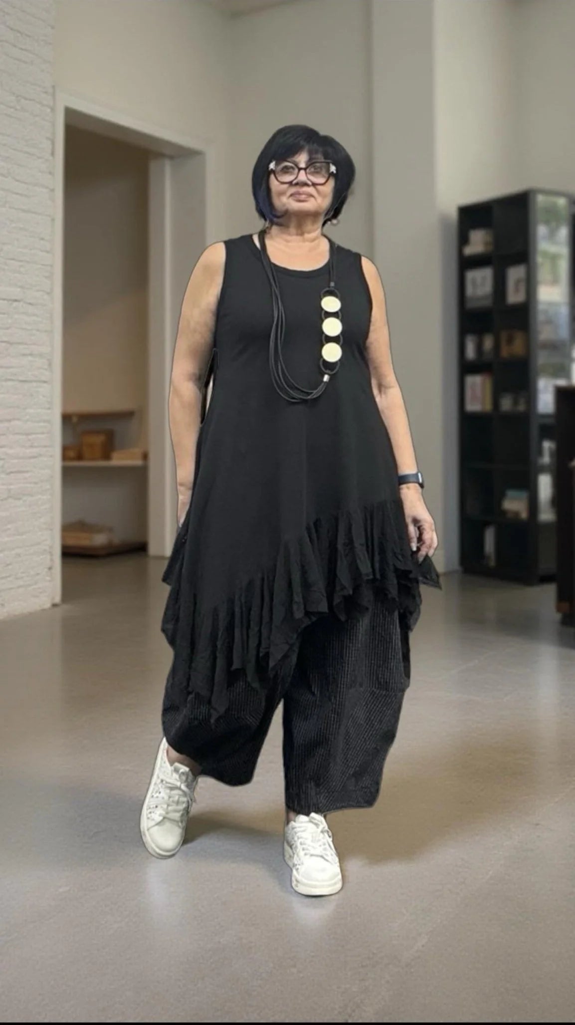 Sale 50% Off Amma by Kedem Dress Y51211 Black