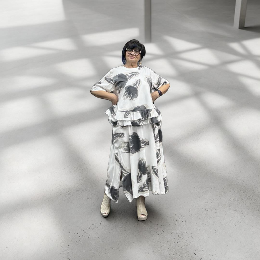 Alembika Dress Ud135c Cloud Bloom