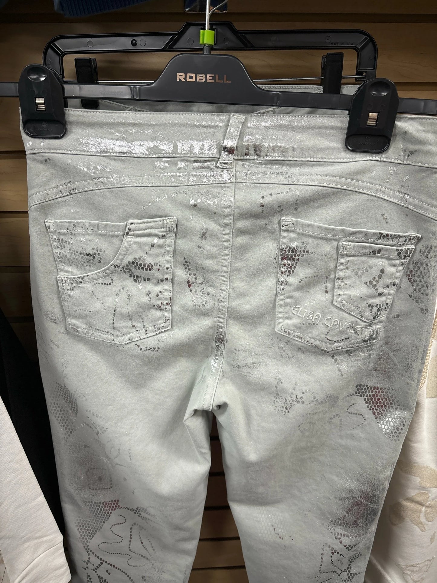 Sale 50% Off Elisa Cavaletti Jeans 246032501 Grey Silver