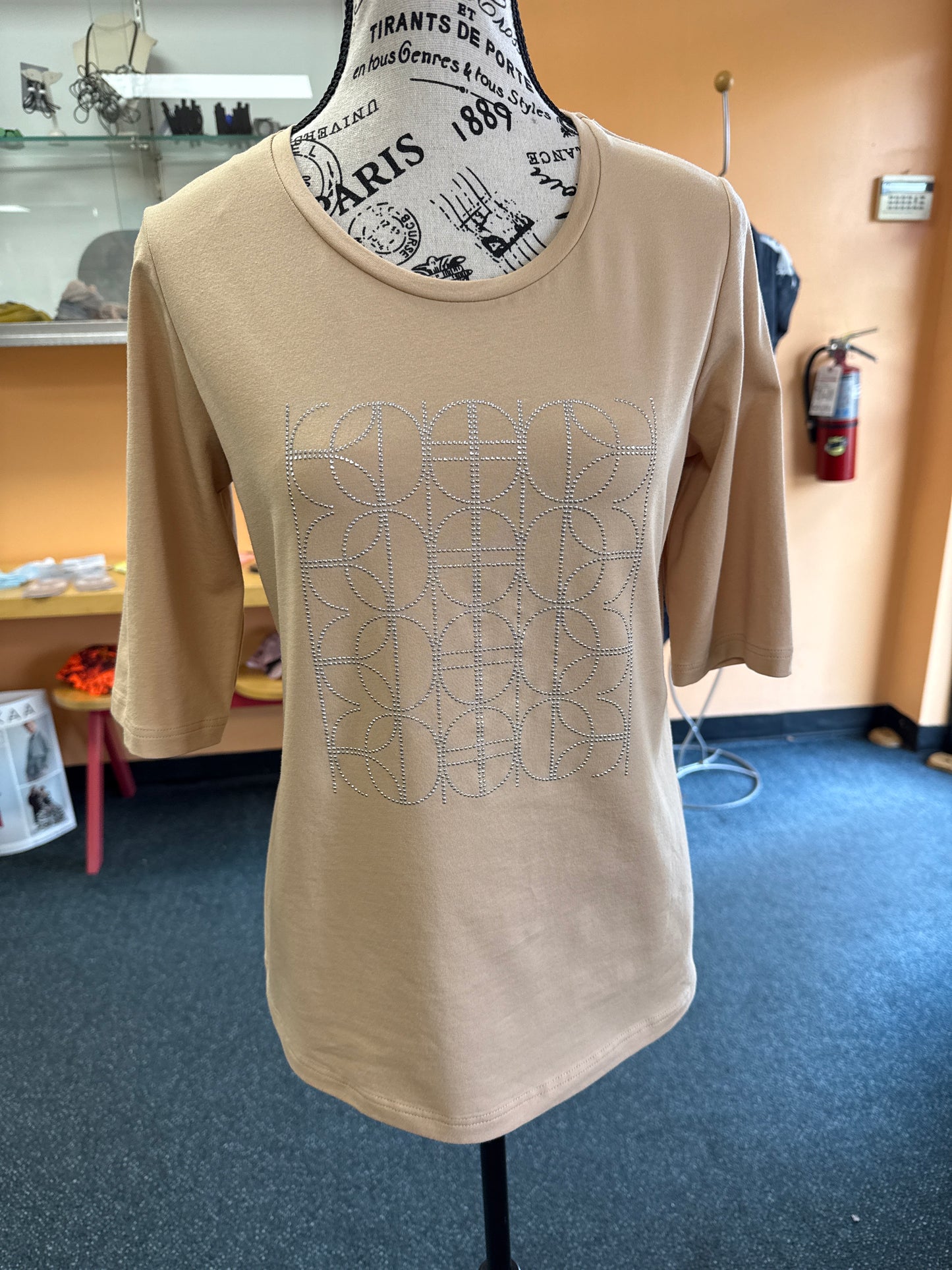 I'Cona top 64387 color 145 beige