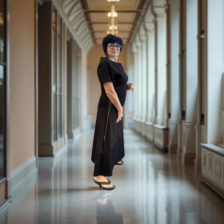 Xenia Design Dress Ebra Black
