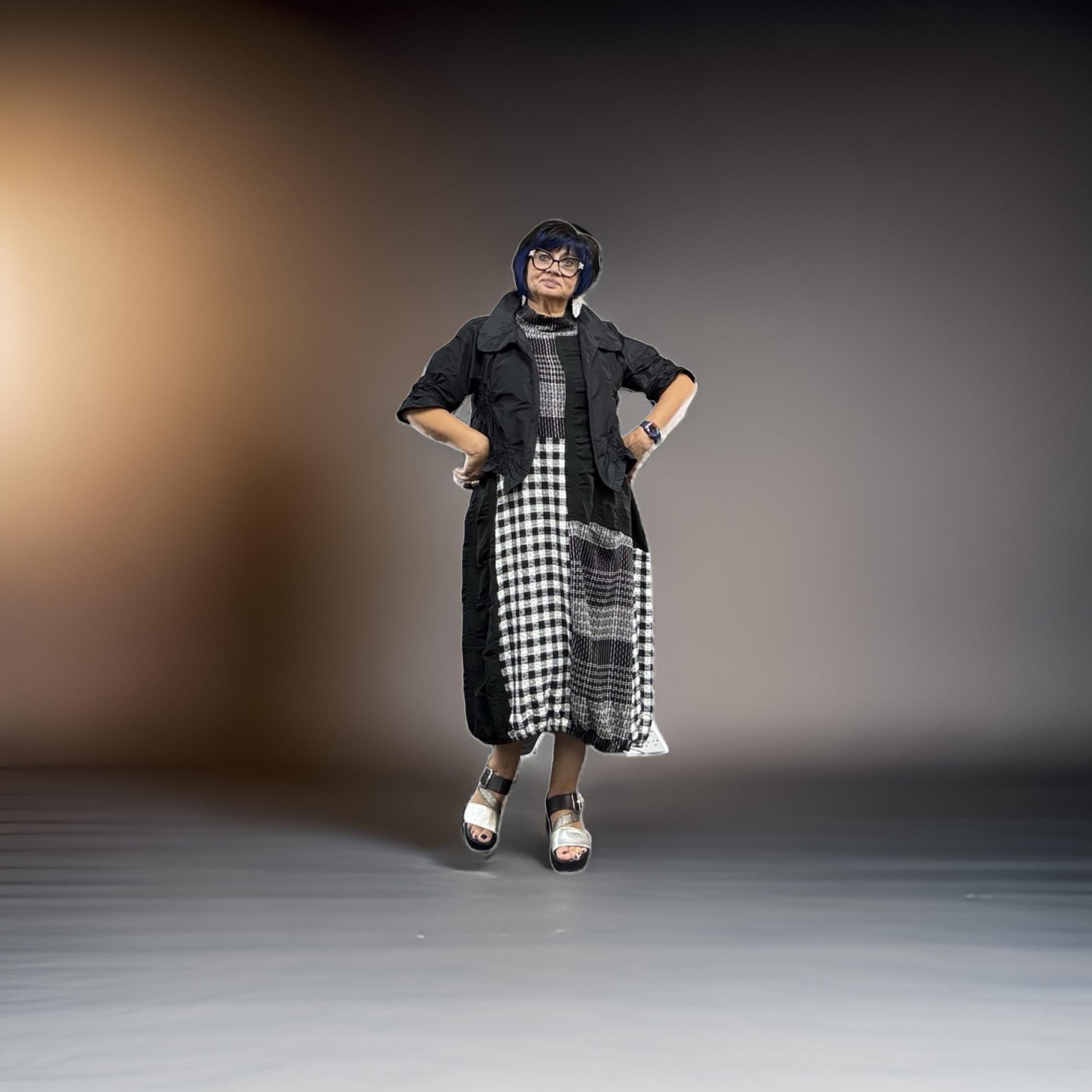 Sale 50% Off Kozan Alessandra Dress 1289 Monochrome