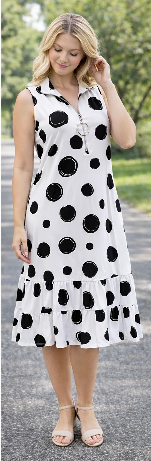 Compli K dress 36024 white/black