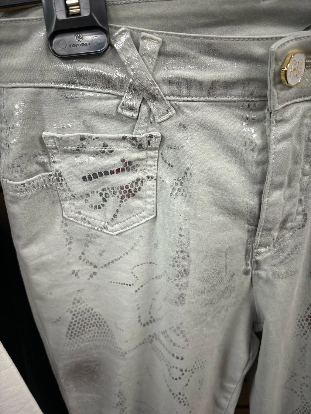 Sale 50% Off Elisa Cavaletti Jeans 246032501 Grey Silver