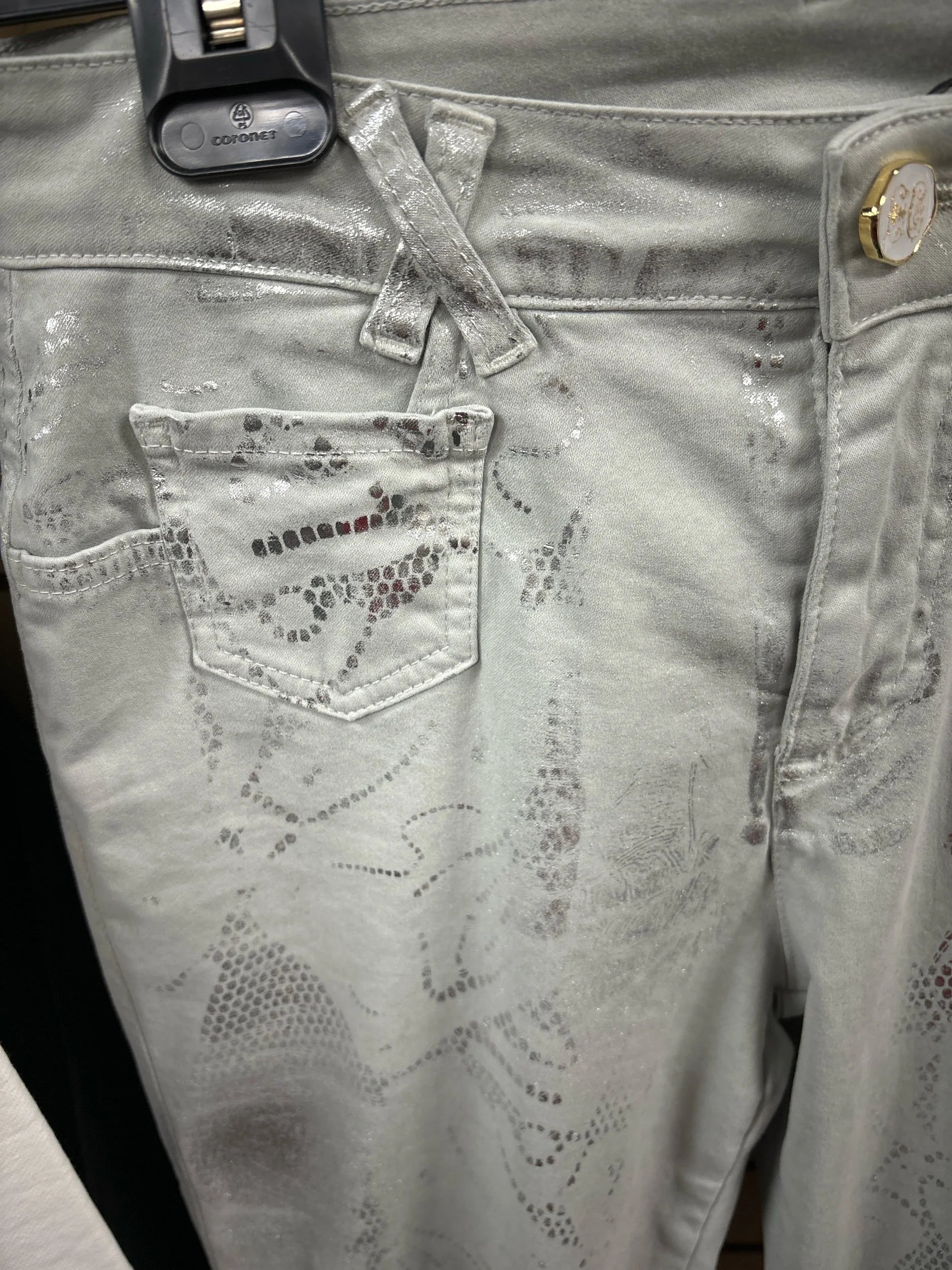 Sale 50% Off Elisa Cavaletti Jeans 246032501 Grey Silver