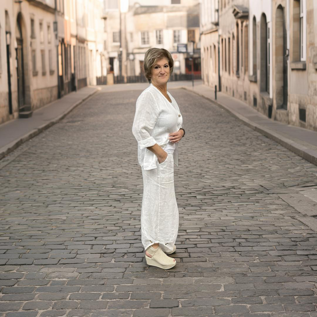 Me&G made in Italy shirt/ jacket 14-4692 white
