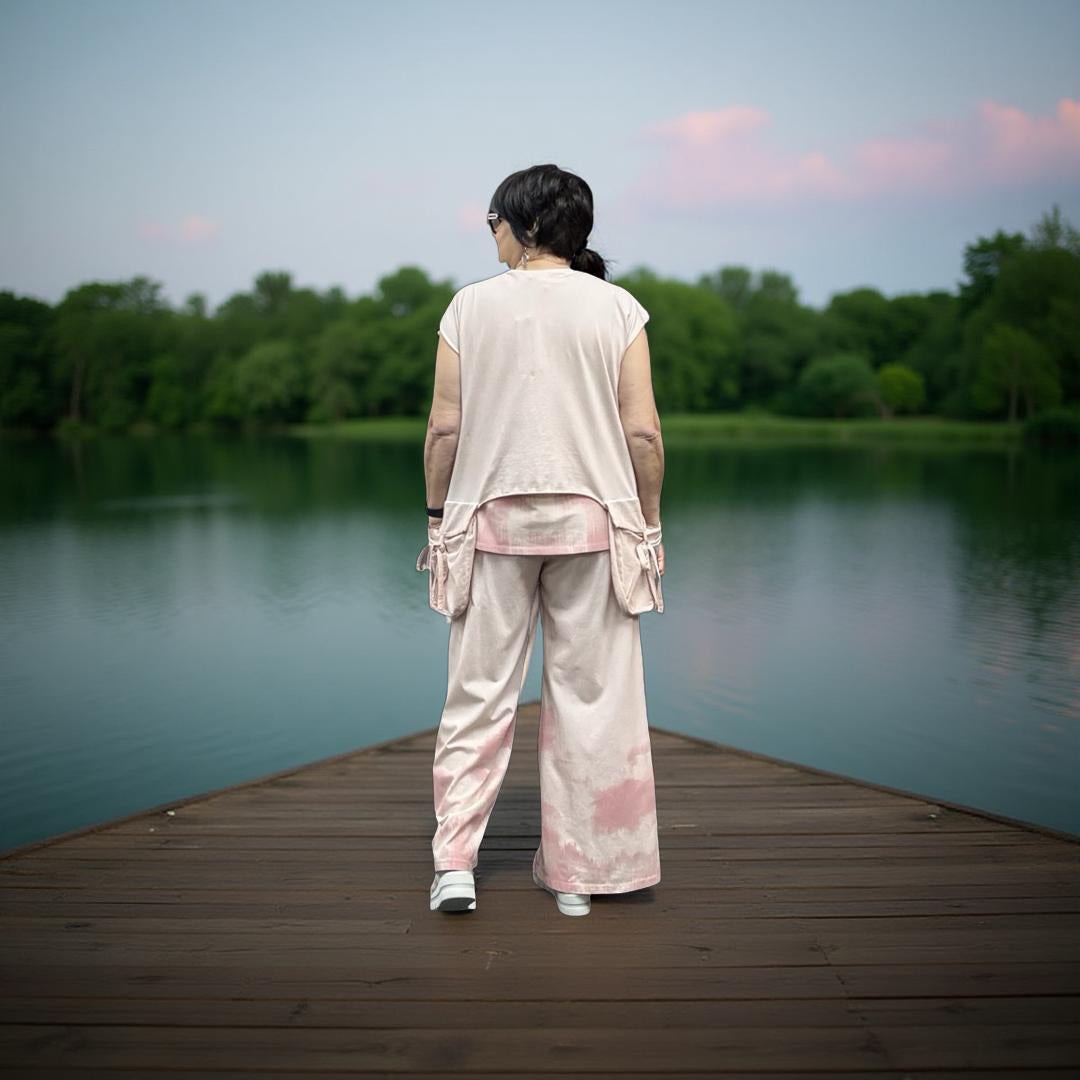 Luukaa Top Shrug 1159 Rose Quarts