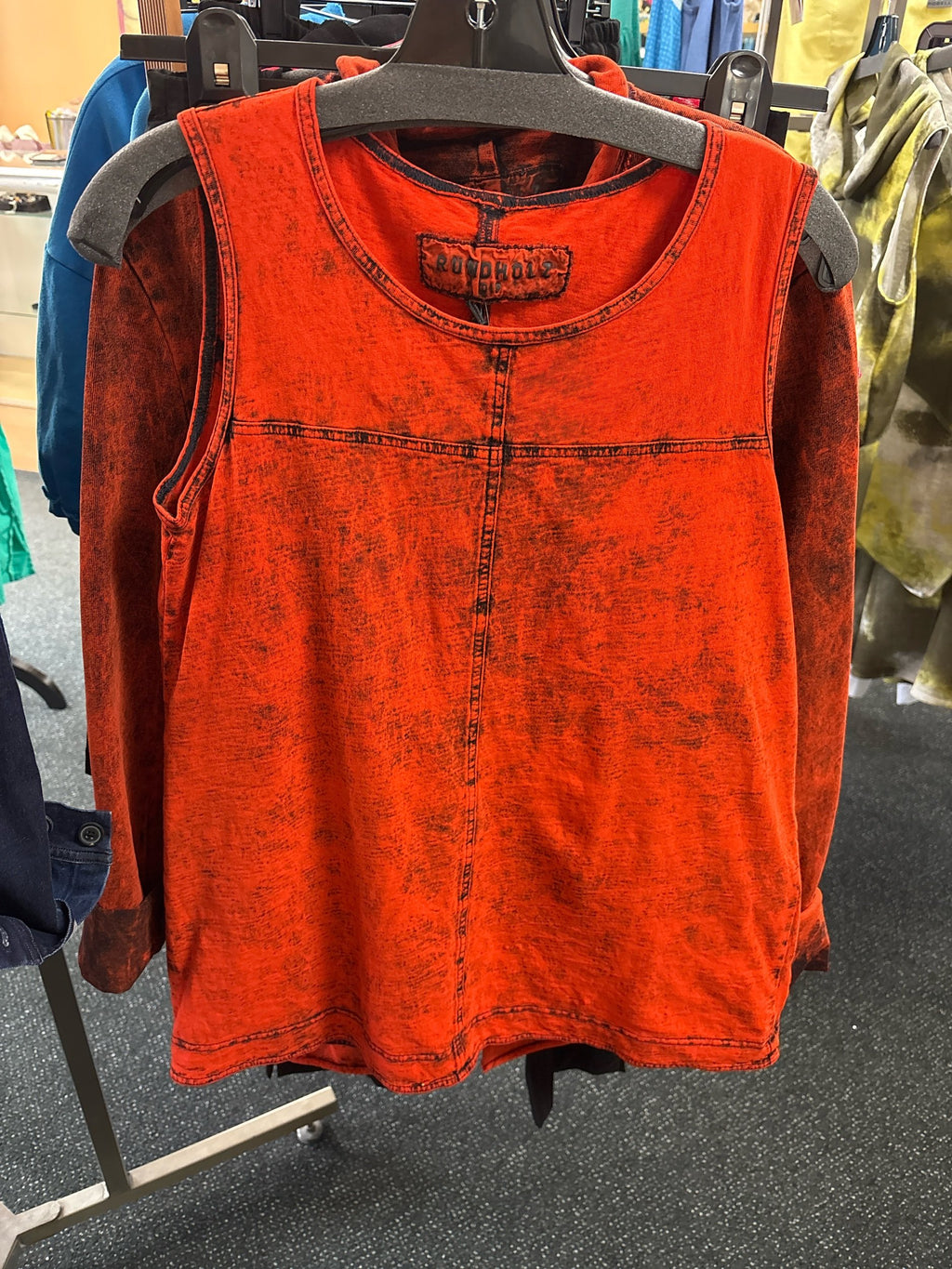 Sale 50% Off Rundholz Dip Tank Top 2620801 Mandarin Dye