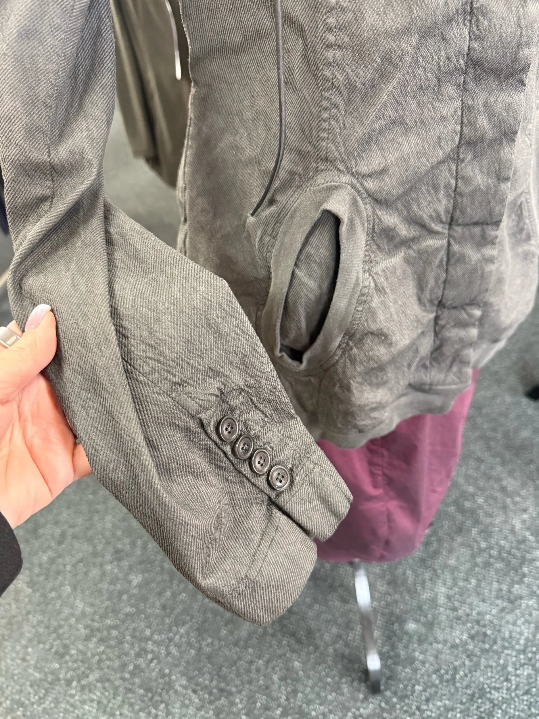 Sale 50% Off Rundholz Dip Jacket 2121104 Coal Cloud Color 228