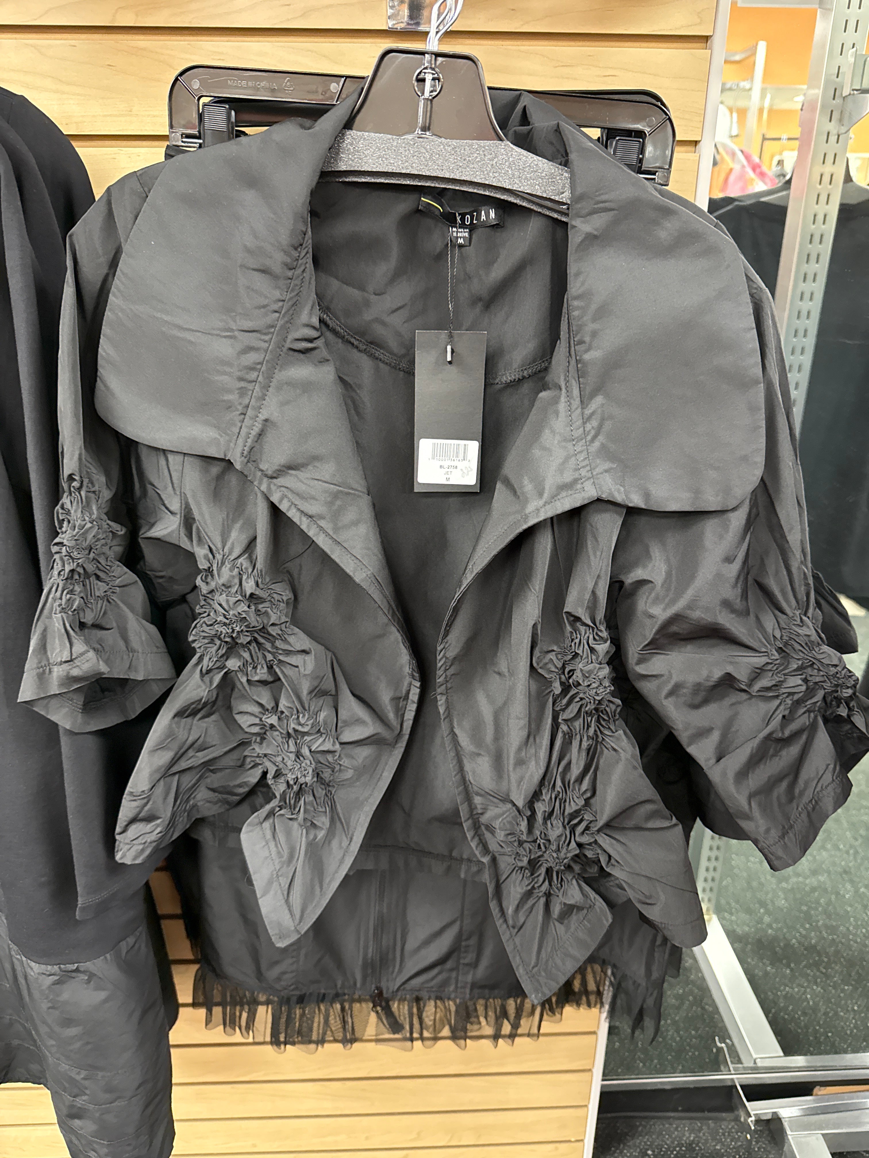 New F/W 26/27 Kozan jacket BL-2758 jet black