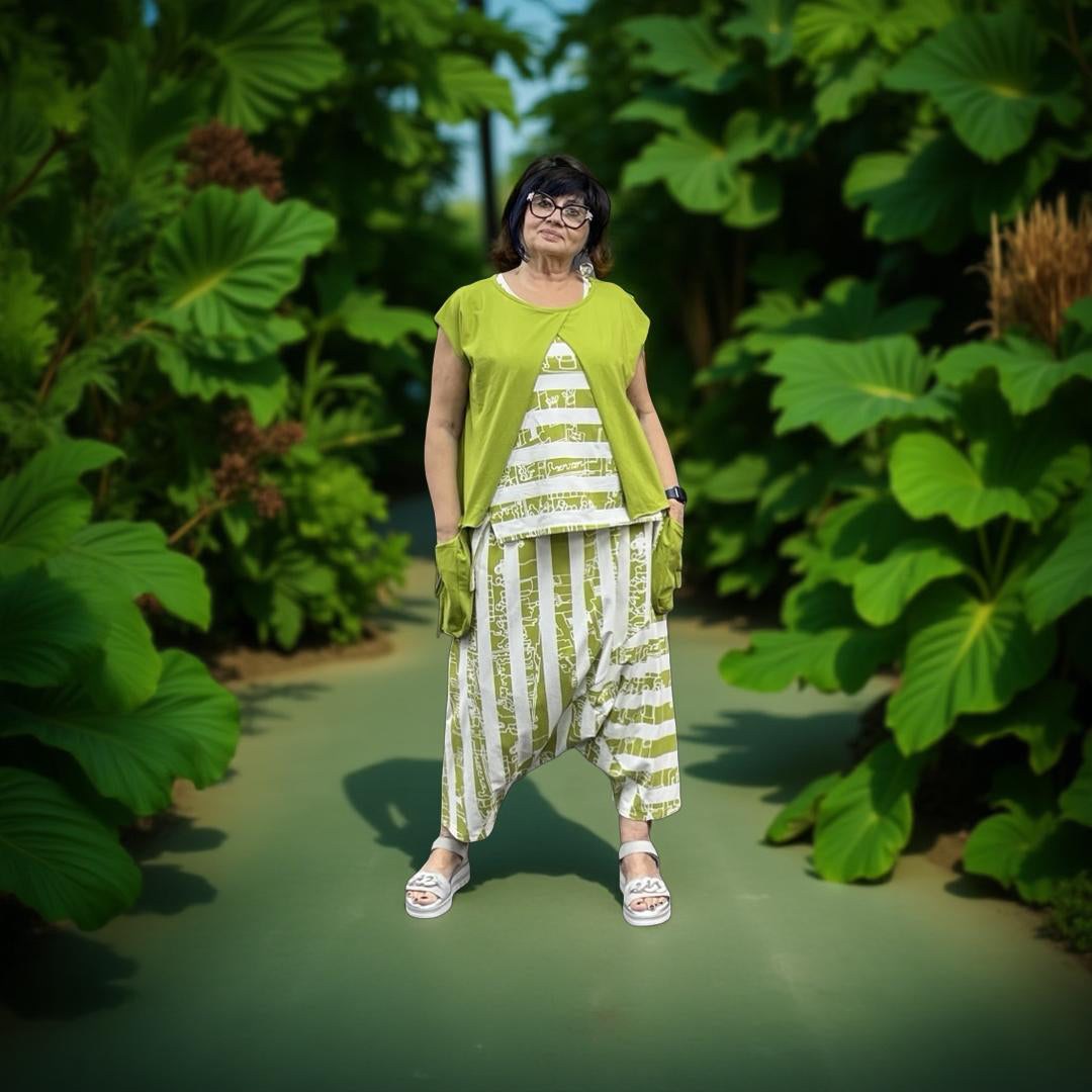 Luukaa Top Shrug 1160 Lime