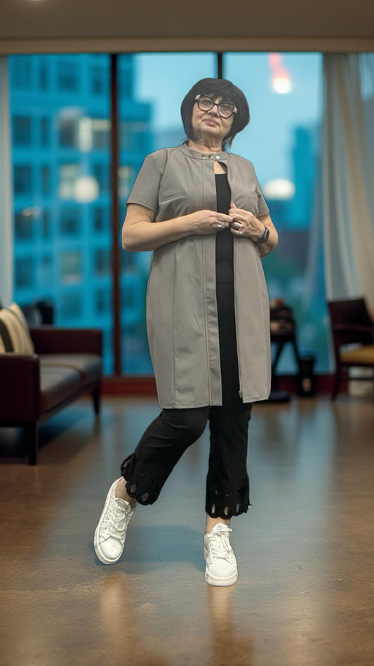 Sale 50% Off I'cona Zip up Dress 68037 Color 97