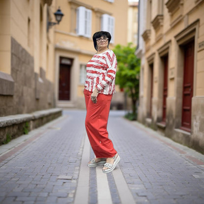 Luukaa Pants 214 Vermillion Red