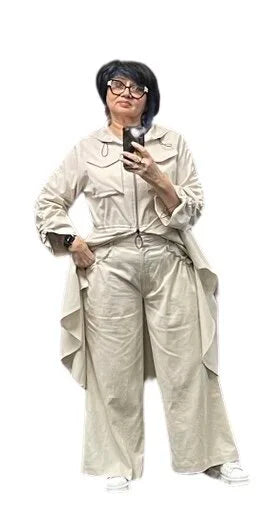 Sale 50% Off Link Studio Pants Whisper Beige