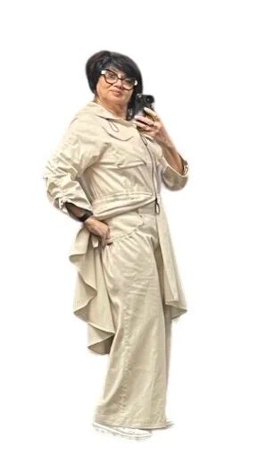 Sale 50% Off Link Studio Pants Whisper Beige