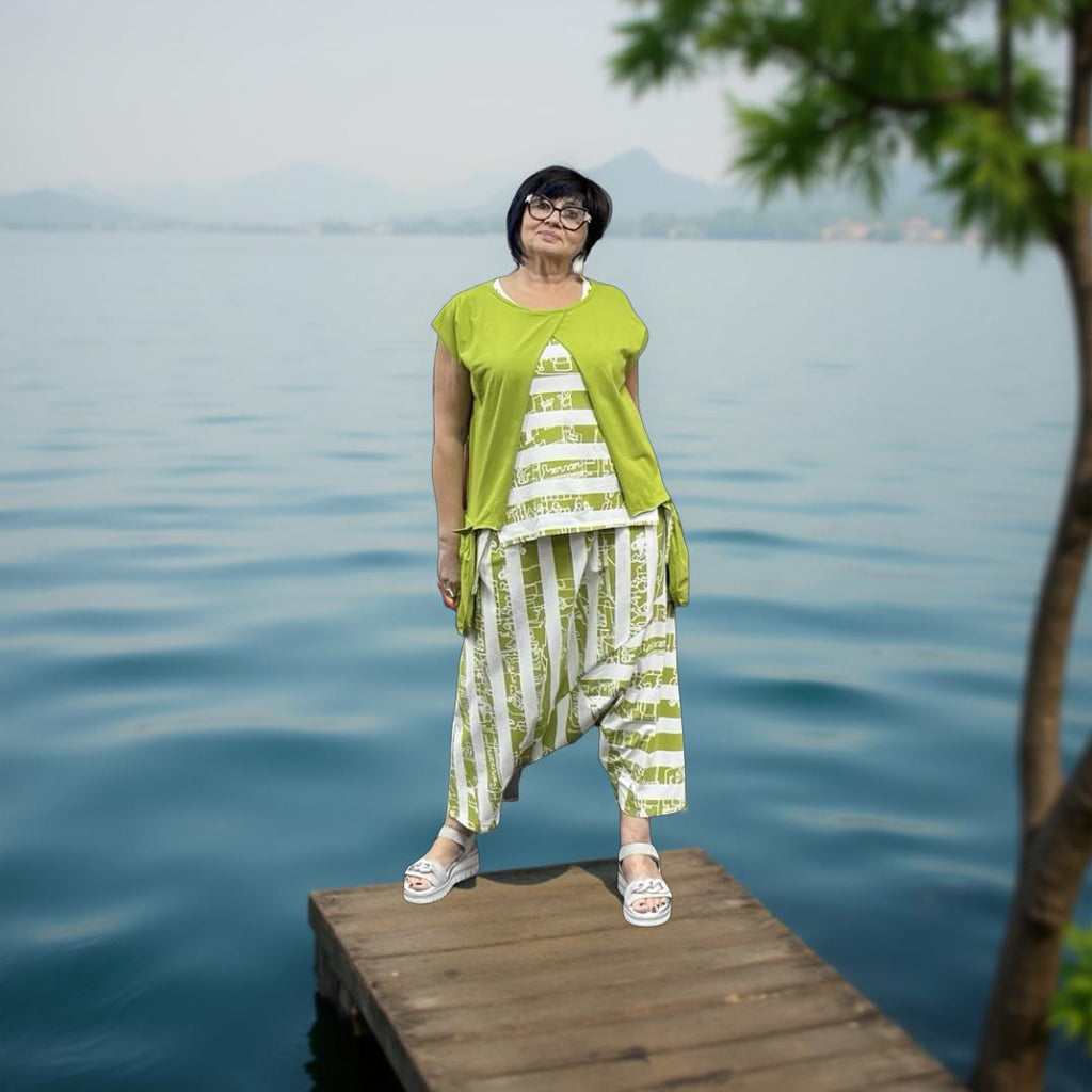 Luukaa Top Shrug 1160 Lime