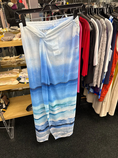 Dolcezza cover up  26812 sky blue print