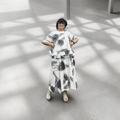Alembika Dress Ud135c Cloud Bloom