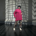 Sale 50% Off Noen Sweater Tunic 83665 Hot Pink