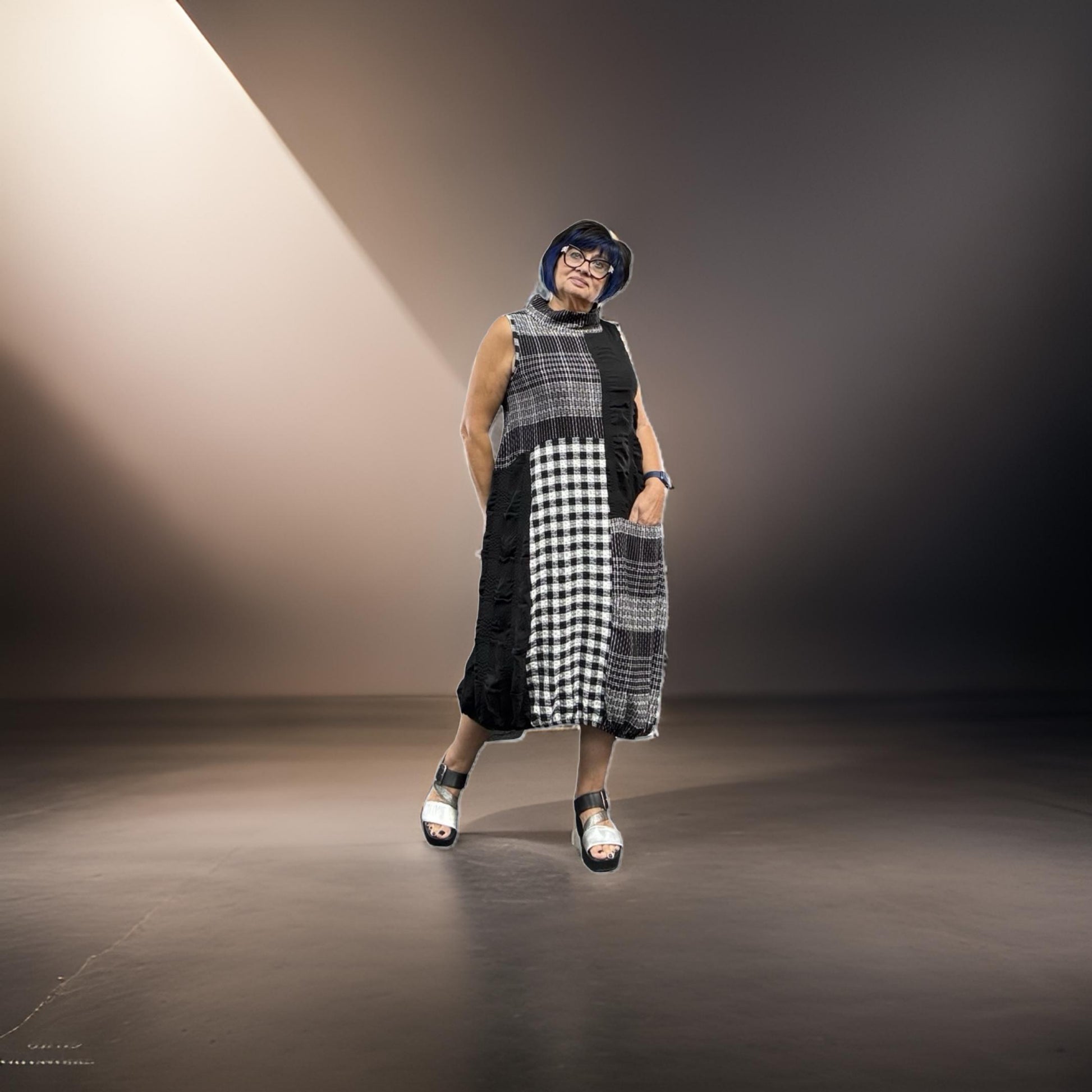 Sale 50% Off Kozan Alessandra Dress 1289 Monochrome