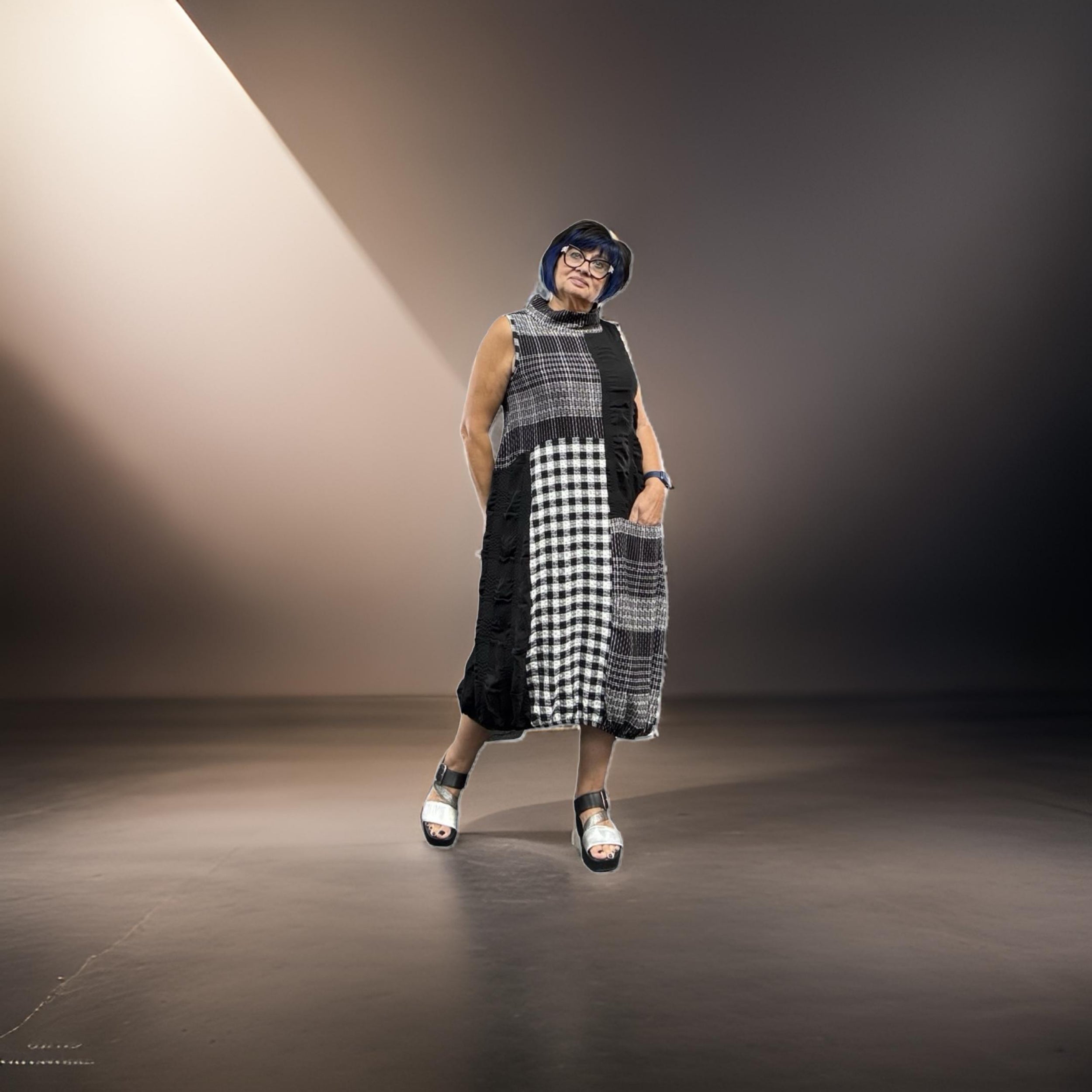 Sale 50% Off Kozan Alessandra Dress 1289 Monochrome