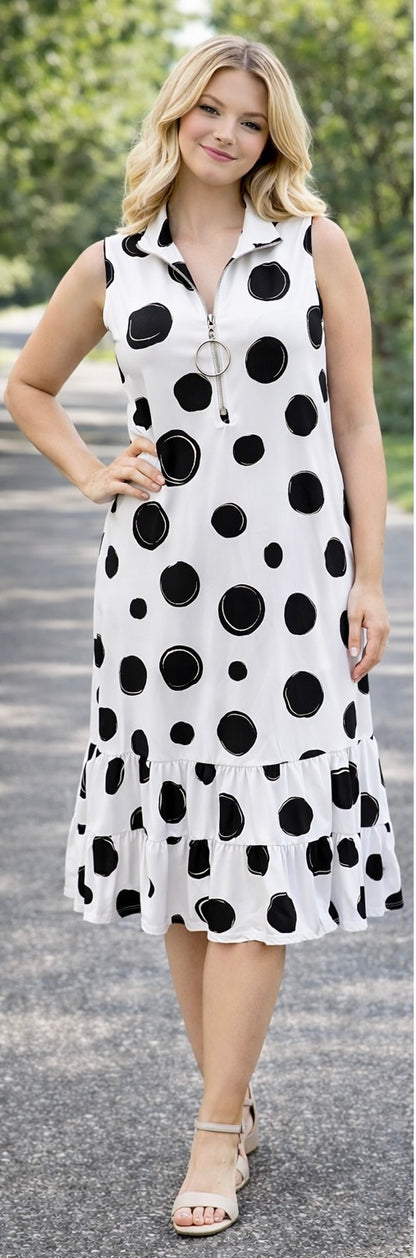 Compli K dress 36024 white/black
