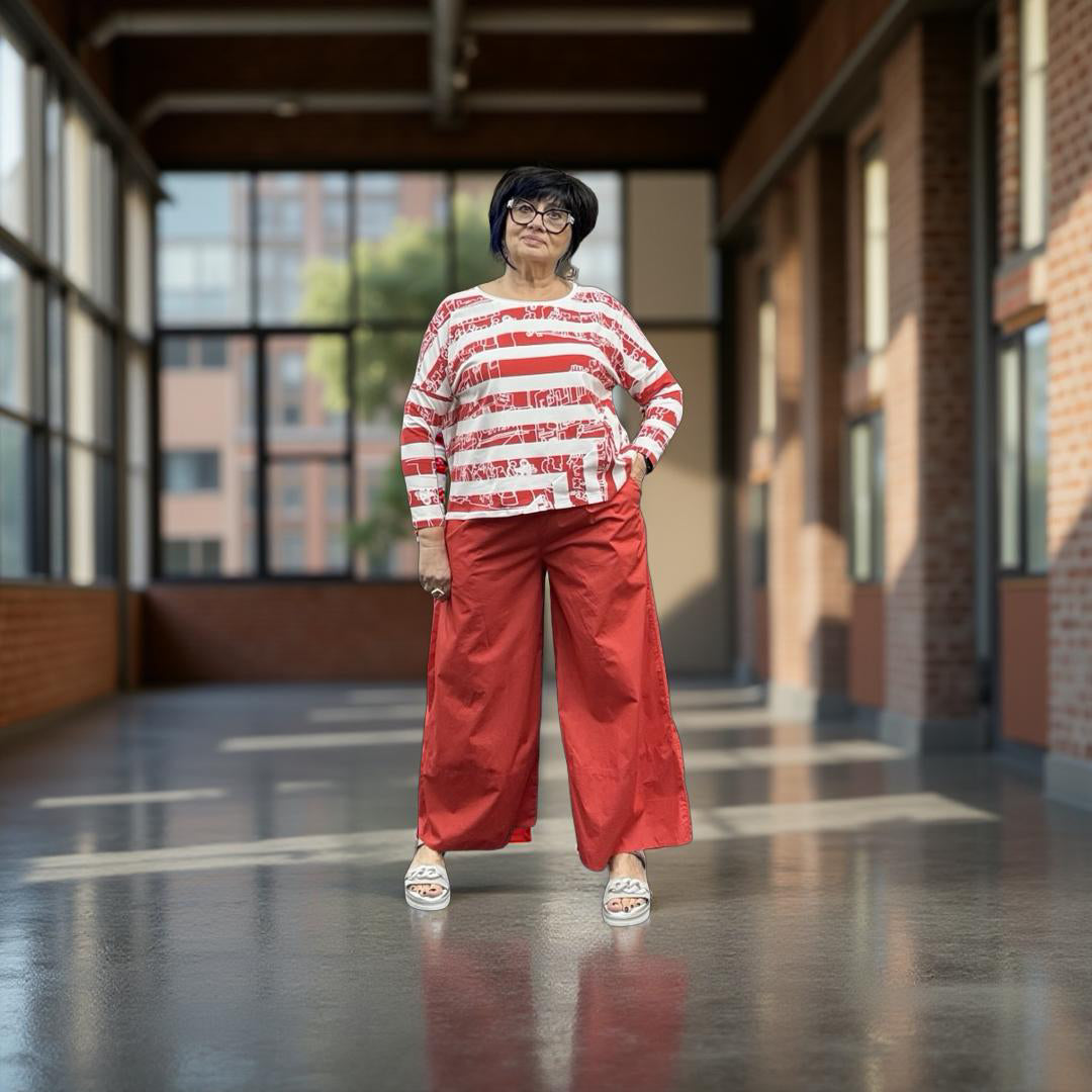 Luukaa Pants 201 Mandarin Red