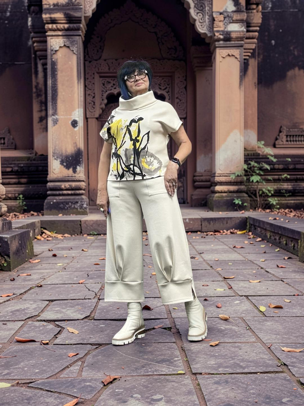 New F/W 26/27 Kozan Suki top CT-4084 limoncello