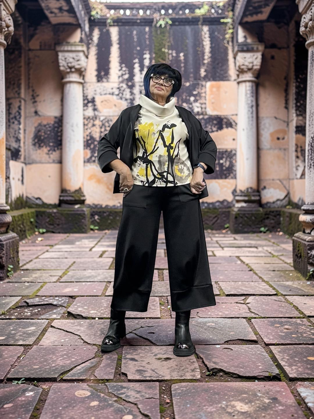 New F/W 26/27 Kozan Suki top CT-4084 limoncello