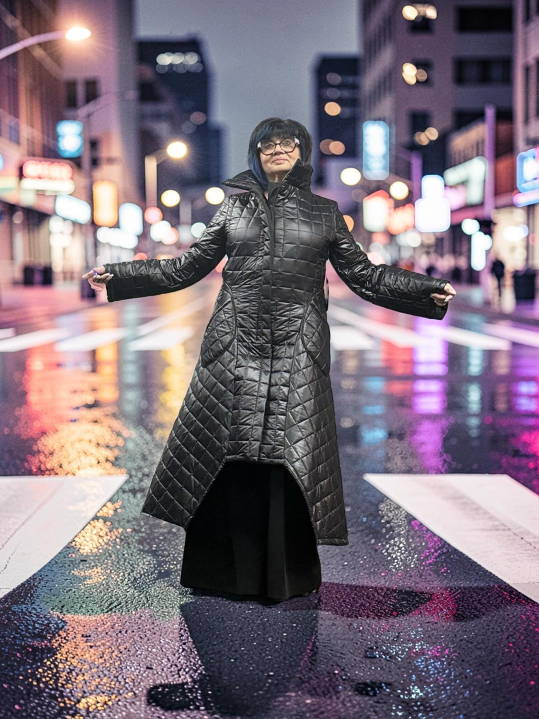 New F/W 26/27  Xenia Design coat MIVO black