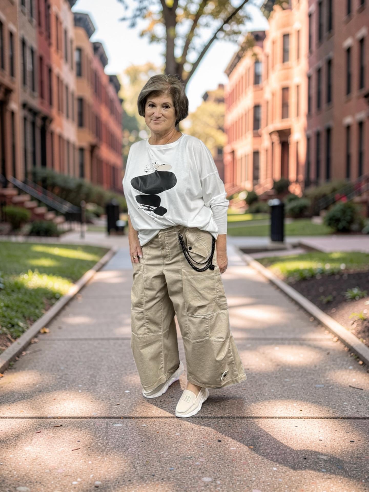 New F/W 26/27  Pluslavie pants 10037 color desert