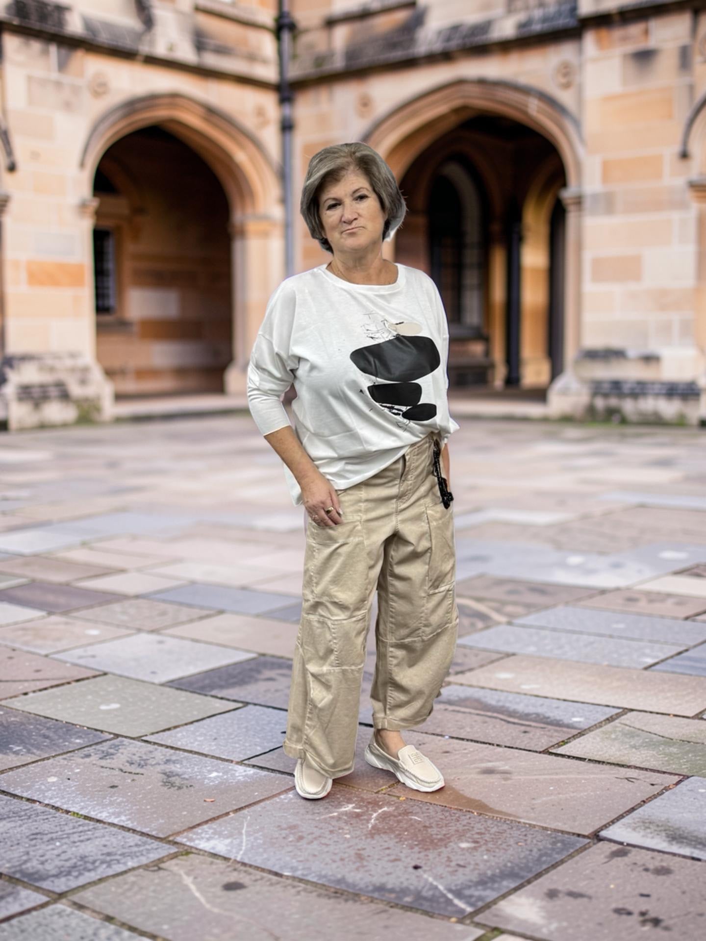 New F/W 26/27  Pluslavie pants 10037 color desert