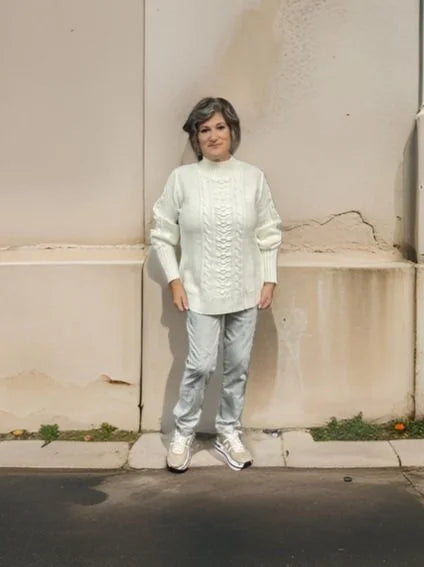 Sale 50% Off I'cona Sweater 64269 Color 11 Off White